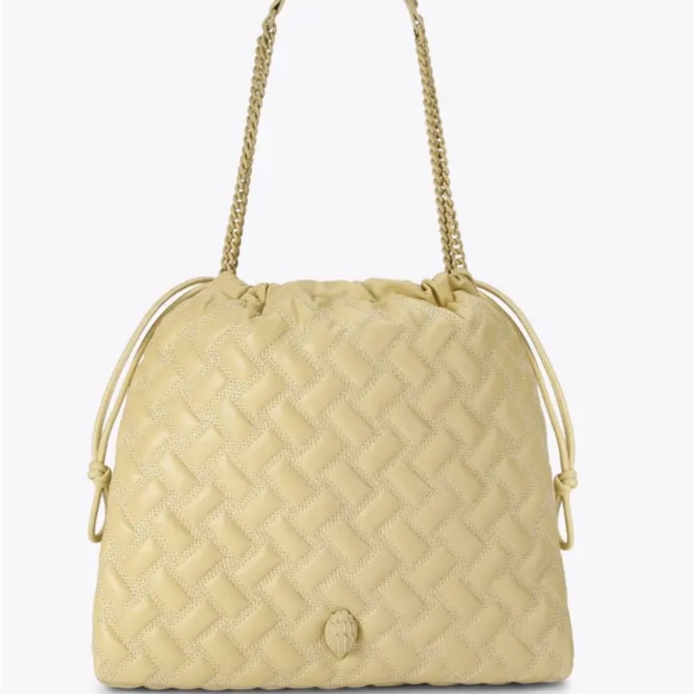Kurt Geiger Quilted Leather Shoulder Handbag . Pristine Condition